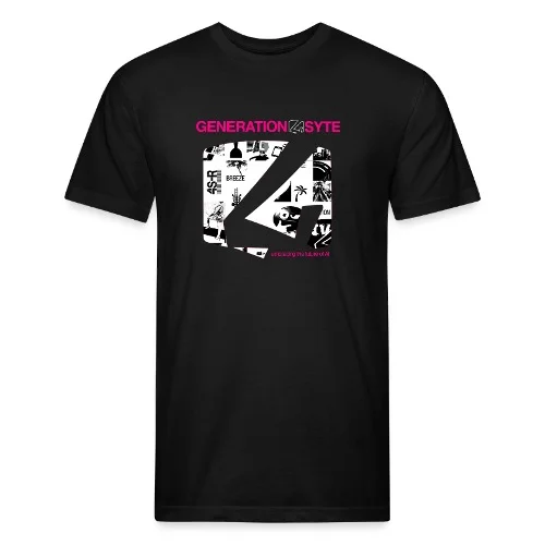 Generation 4syte - Authentic GH Apparel - Men’s Fitted
                Poly/Cotton T-Shirt