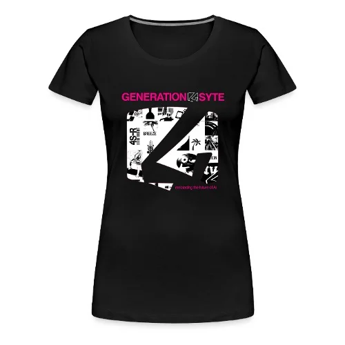 Generation 4syte - Authentic GH Apparel - Women's Premium
                T-Shirt