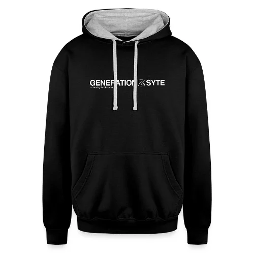 Generation 4syte Classic Collection - Unisex Contrast Hoodie